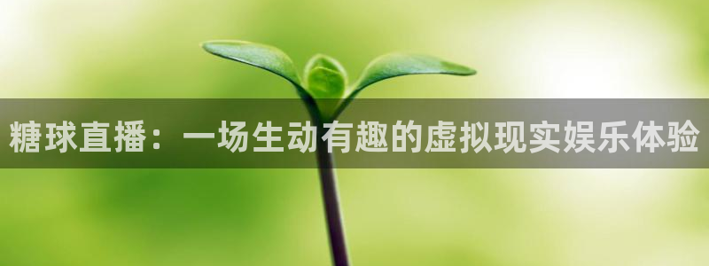 jrs蜘蛛直播球帝带：糖球直播：一场生动有趣的虚拟现实娱乐体验